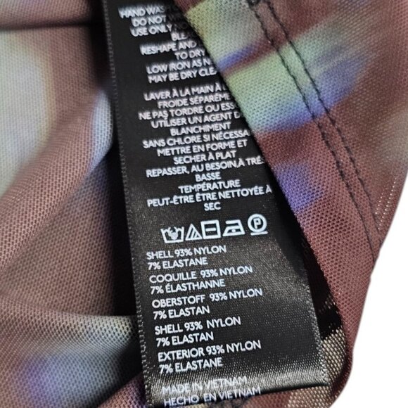 Anthropologie Mesh Turtleneck Long Sleeve Sheer Top, Layering, Size Large, NWT - Picture 6 of 10